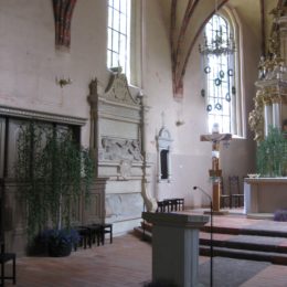 Saint buried in Lekno church