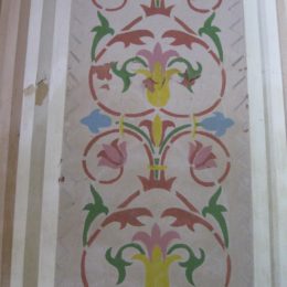 Wall painting in Sts. Peter and Paul, Lekno